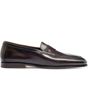 Santoni Carlo Loafers - Black