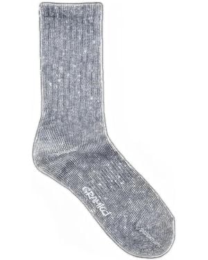 Gramicci Ribbed-Knit Socks - Grey