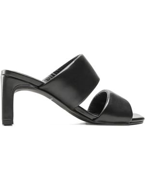 Vagabond Shoemakers Luisa Double-Strap Heeled Sandals - Black