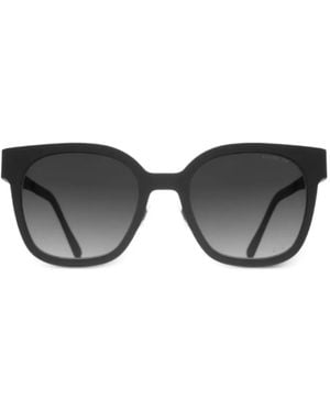 Blackfin Kami Round-Shape Sunglasses - Grey