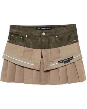 ANDERSSON BELL Patchwork Skirt - Natural