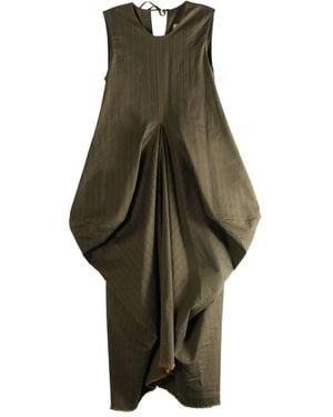 Uma Wang Anthea Kleid - Grün