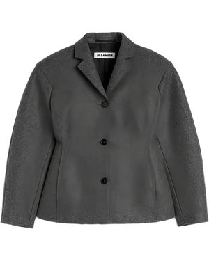 Jil Sander Wool Jacket - Black