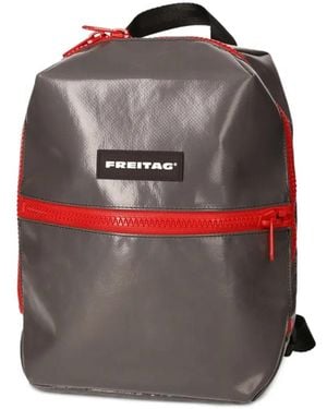 Freitag Walter Logo-Patch Backpack - Grey
