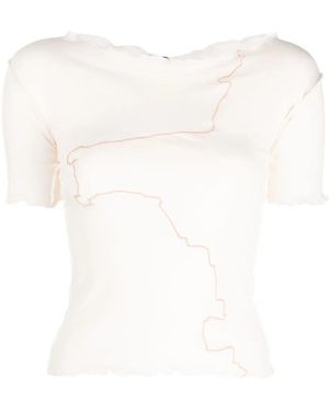 Baserange Gerry Short-Sleeved T-Shirt - White