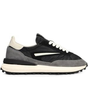 Date Athleta Sneakers Aus Nylon - Schwarz