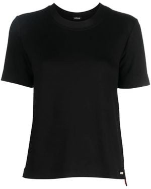 Kiton ロゴ Tシャツ - ブラック