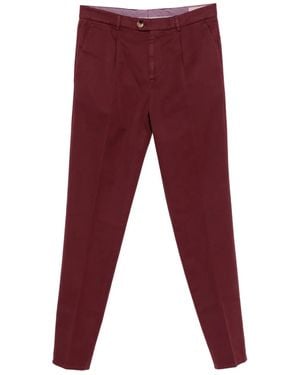Brunello Cucinelli Pleated Trousers - Red