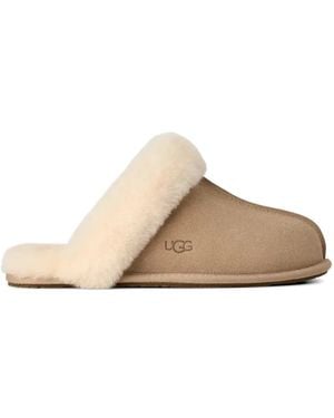 UGG Scuffette Ii Suede Slippers - White
