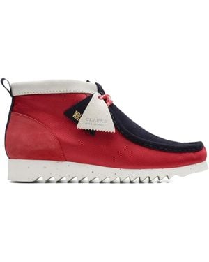 Clarks Ftre Desert Boots - Red