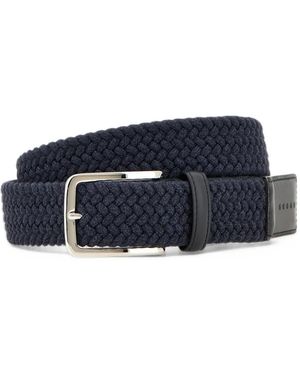 Hogan Braided Belt - Blue