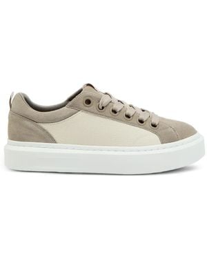 Cleens Ace Panelled Trainers - White