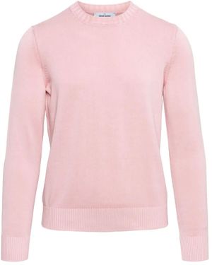 Gran Sasso Crew-Neck Cotton Jumper - Pink