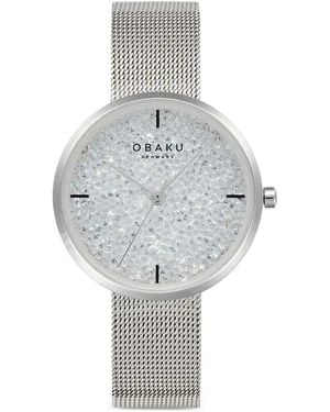 Obaku Glimmer 32Mm Watch - Grey