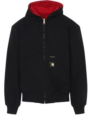 Carhartt Long-Sleeve Hoodie - Black