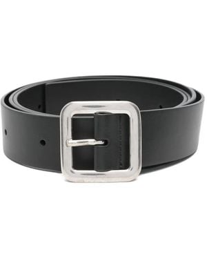 Jil Sander Eckiger Gürtel - Schwarz