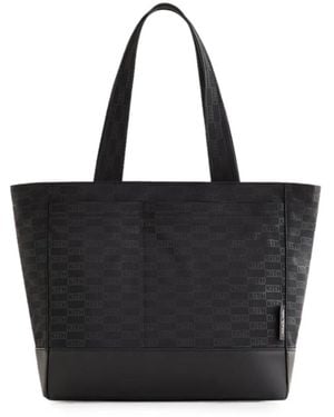 Kith Bolso Cambiador Con Monograma - Negro