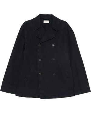 The Row Norlin Double-Breasted Jacket - Black