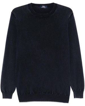 Fedeli Maglione Girocollo - Blu