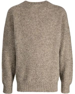 YMC Earth Jets Knit Jumper - Grey
