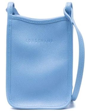 Longchamp Borsa Tote Mini Le Foulonné - Blu