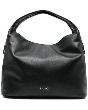 Liu Jo Side-Zips Tote Bag - Black