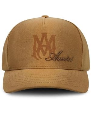 Amiri Cappello Da Baseball Con Logo - Marrone