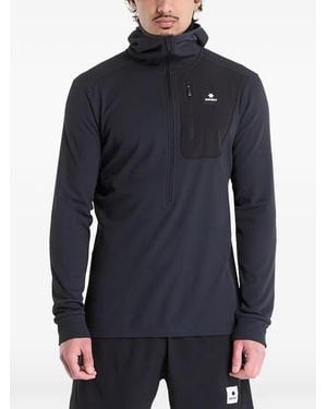 Saysky Sweat En Polaire À Col Zippé - Bleu