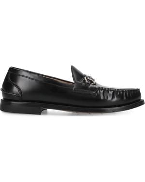 Premiata Leather Loafers - Black
