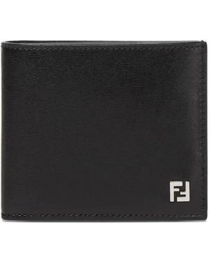 Fendi Squared Ff Wallet - Black