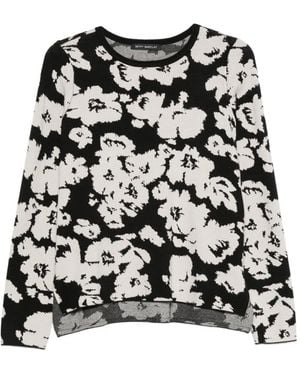 Betty Barclay Floral-Print Jumper - Black