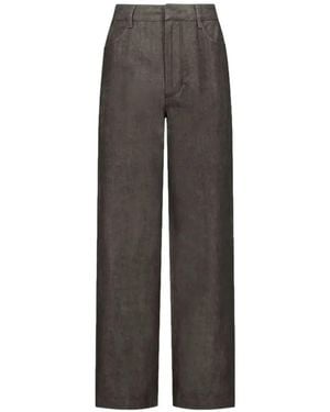 Amomento Straight-Leg Trousers - Grey