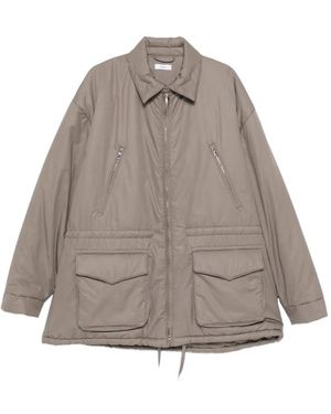 Rier Padded Cotton Jacket - Grey