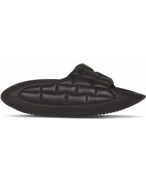 Balmain B-it-quilted Sliders - Brown