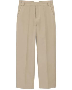 Ami Paris Pantalon Ample Ami De Cœur - Natural