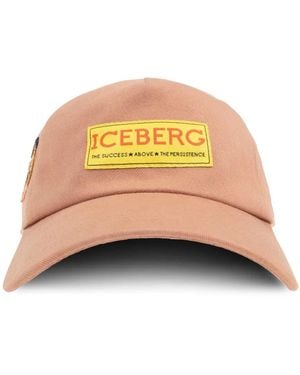 Iceberg Baseballkappe Mit Logo-Print - Orange