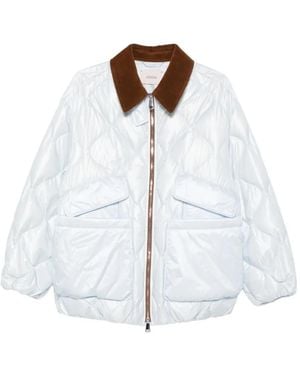 Dorothee Schumacher Quilted Puffer Jacket - White