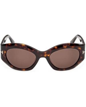 Tom Ford Emmeline-02 Sonnenbrille - Braun