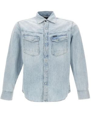 G-Star Dakota Slim Denim Shirt - Blue