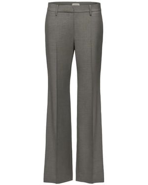 Magda Butrym Flared-Leg Tailored Trousers - Grey