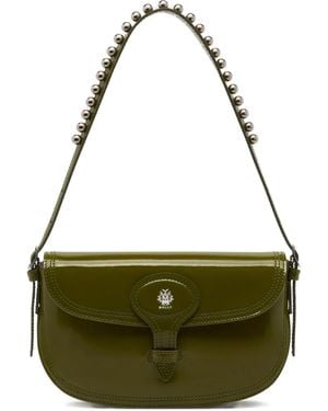 Bally Small Beckett Shoulder Bag - Green