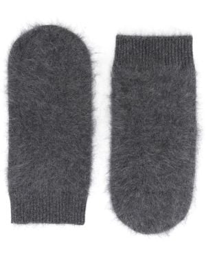 Lisa Yang Cashmere Gloves - グレー