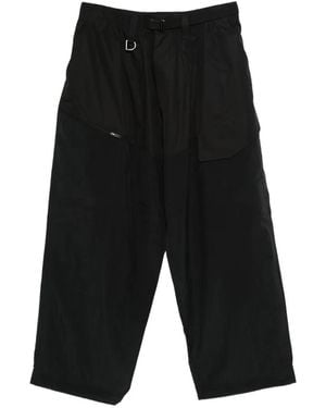 Y-3 Zip-Up Trousers - White