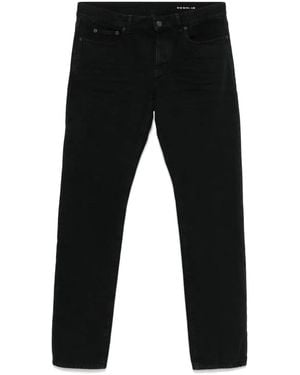 Saint Laurent Vaqueros slim - Negro