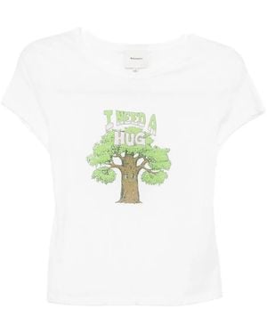 Reformation Max Tシャツ - ホワイト