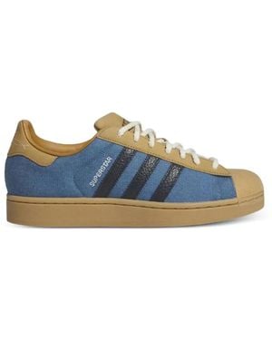 adidas Superstar Ii Everyone's Invited Striped Sneakers - Blue