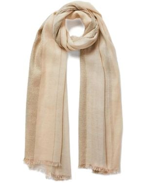 Jane Carr The Solitaire Scarf - Natural