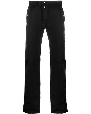 1017 ALYX 9SM Logo-Print Straight-Leg Trousers - Black
