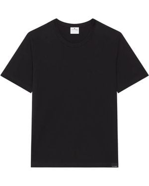 Courreges Crew-Neck T-Shirt - Black
