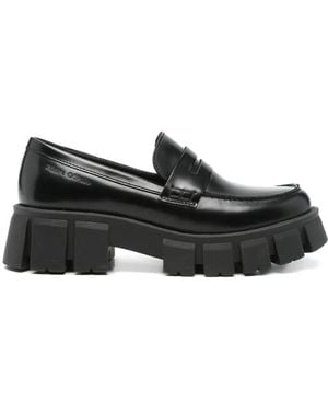 Marc O' Polo 50 Mm Lisbet Leren Loafers - Zwart